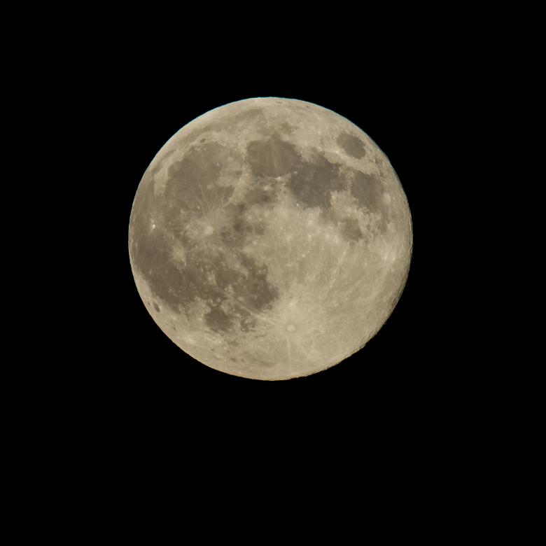 Free stock image of Supermoon created by Pixabay
