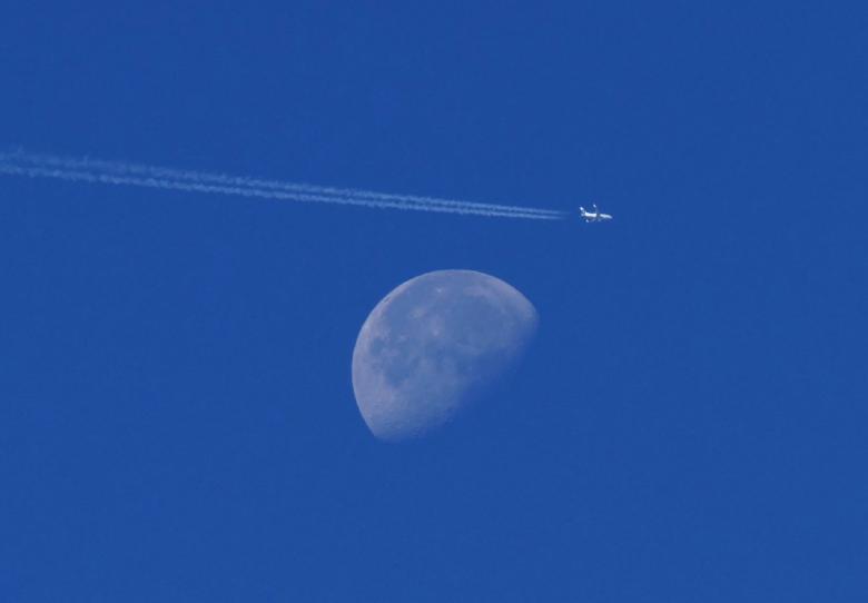 Free stock image of Above the Moon created by Pixabay