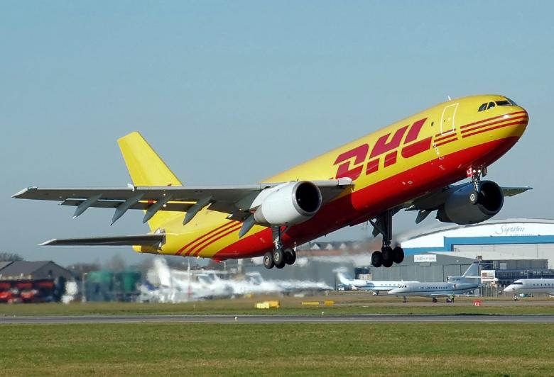 Free stock image of DHL  created by Pixabay