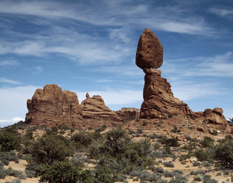 Free stock image of Balanced Rock created by Pixabay