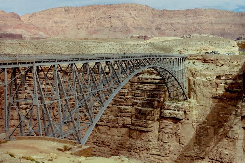 Free stock image of Navajo Bridge created by Pixabay