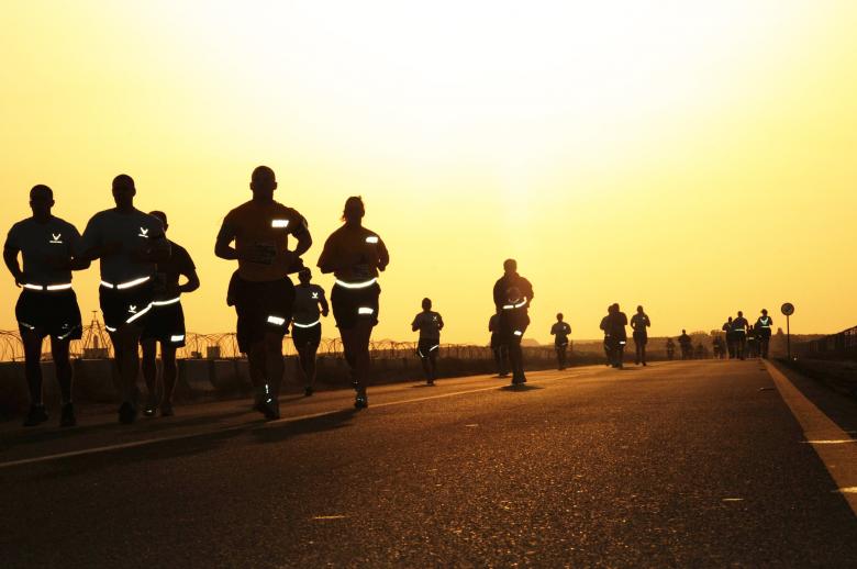 Free stock image of Marathon Runners created by Pixabay