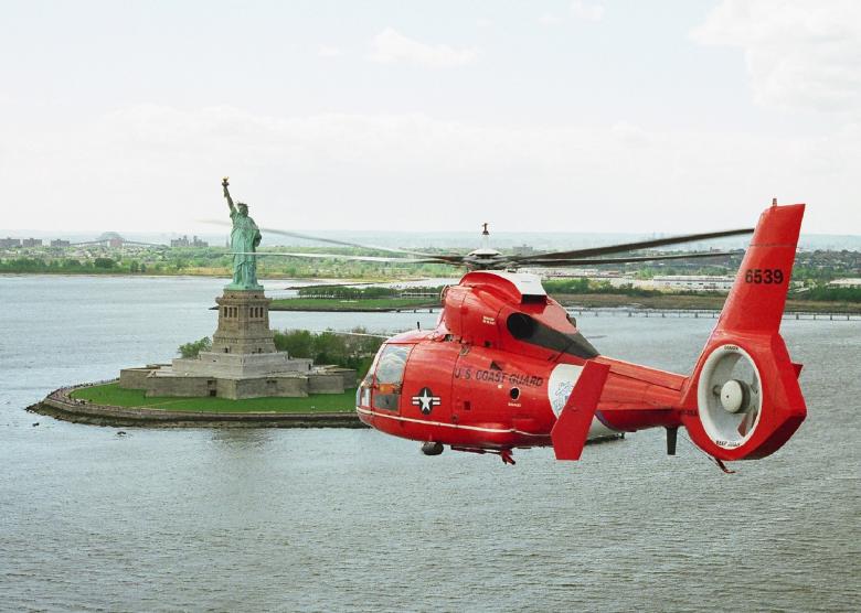 Free stock image of US Coast Guard Helicopter created by Pixabay