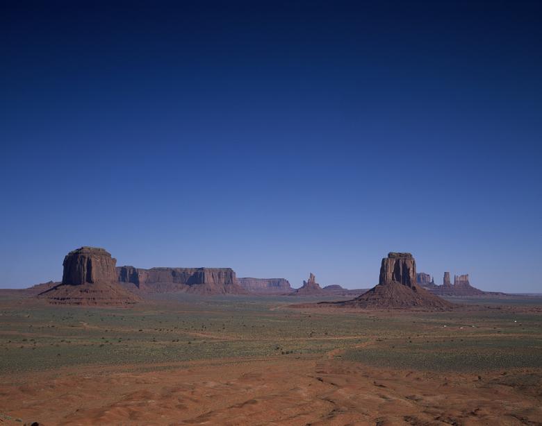 Free stock image of Monument Valley created by Pixabay