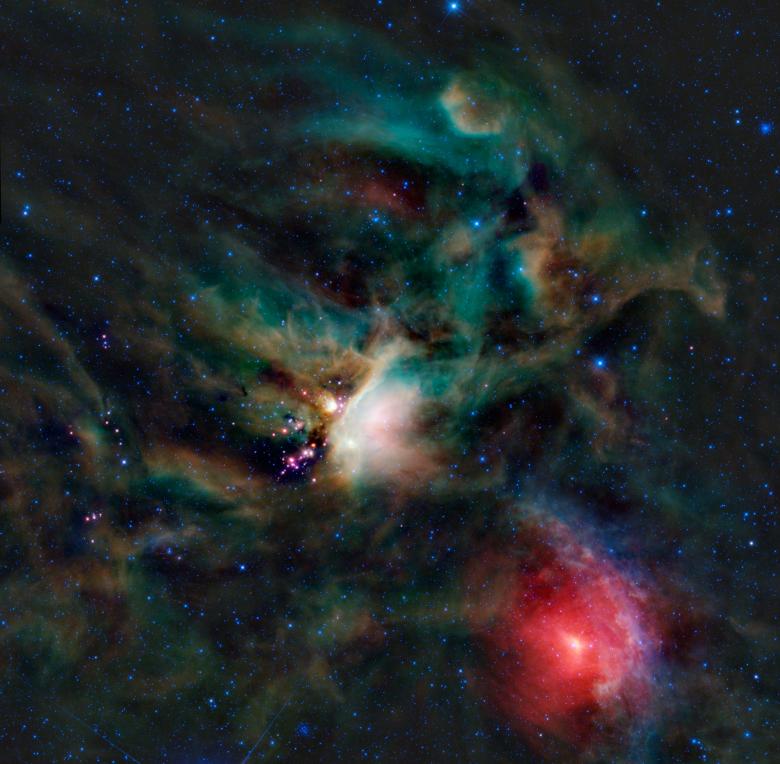 Free stock image of Rho Ophiuchi created by Pixabay