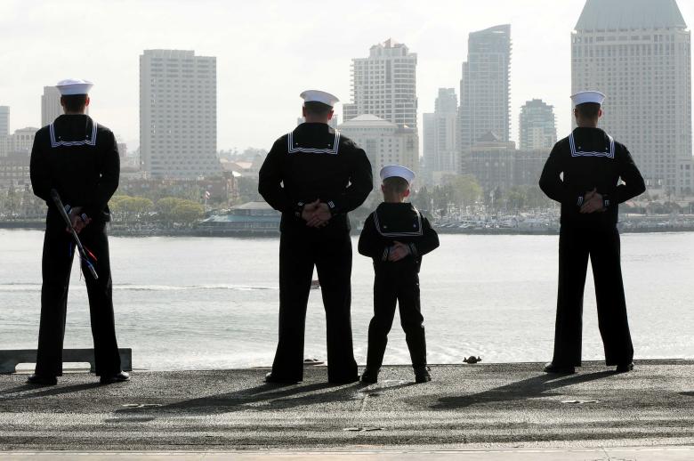 Free stock image of Group of Sailors created by Pixabay