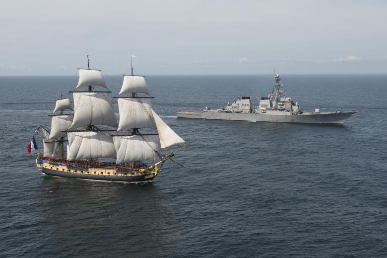 Free stock image of Ships Sailing in the Ocean created by Pixabay