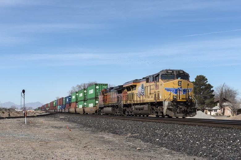 Free stock image of Cargo Train created by Pixabay