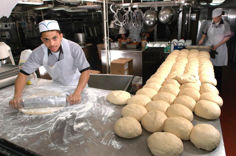 Free stock image of Chef at the Bakery created by Pixabay