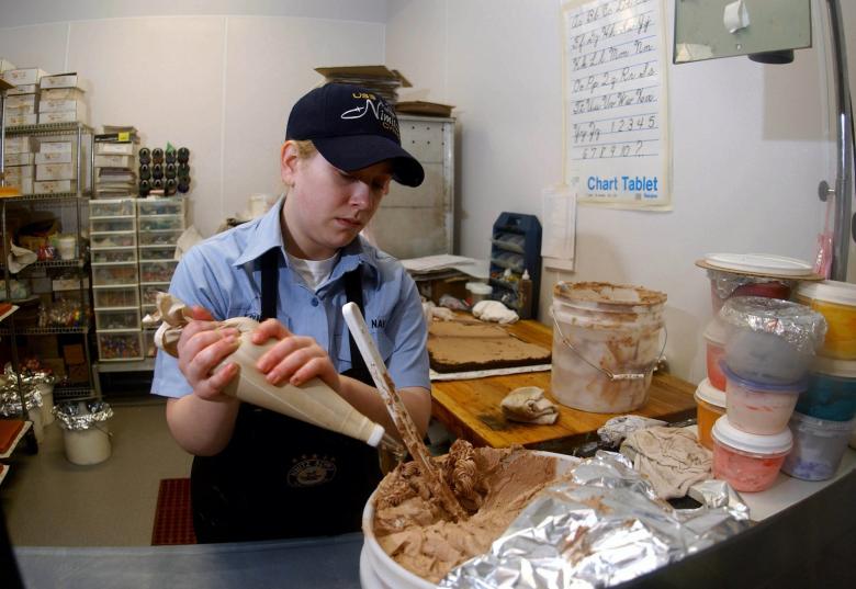 Free stock image of Chef at the Bakery created by Pixabay