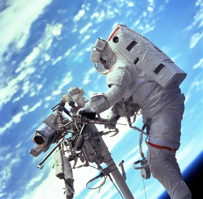 Free stock image of Astronaut in Space created by Pixabay