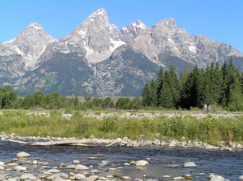 Free stock image of Snake River created by Pixabay