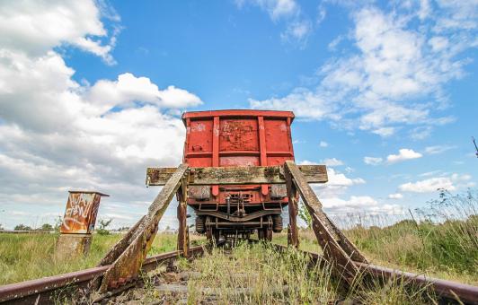Old Standing Train - Free Stock Photo