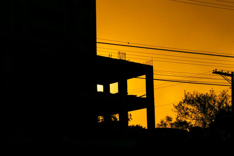 Free stock image of Yellow Sunset created by Allan Pinheiro de Lima