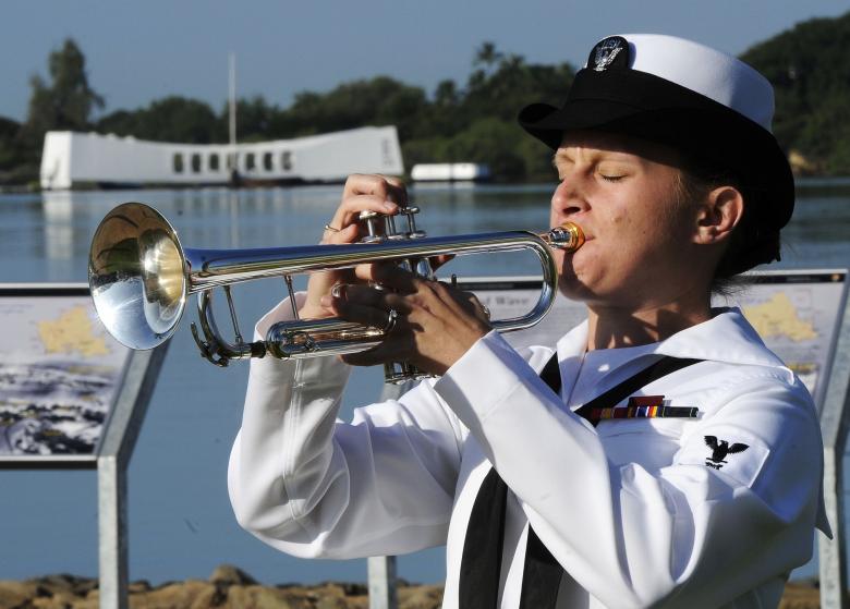Free stock image of Military Trumpeter created by Pixabay