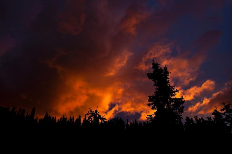 Free stock image of Sunset created by Pixabay