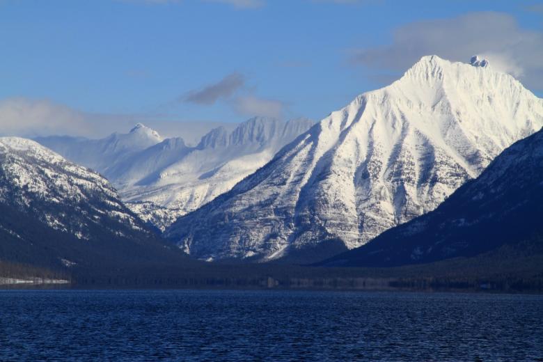 Free stock image of Lake Mcdonald created by Pixabay