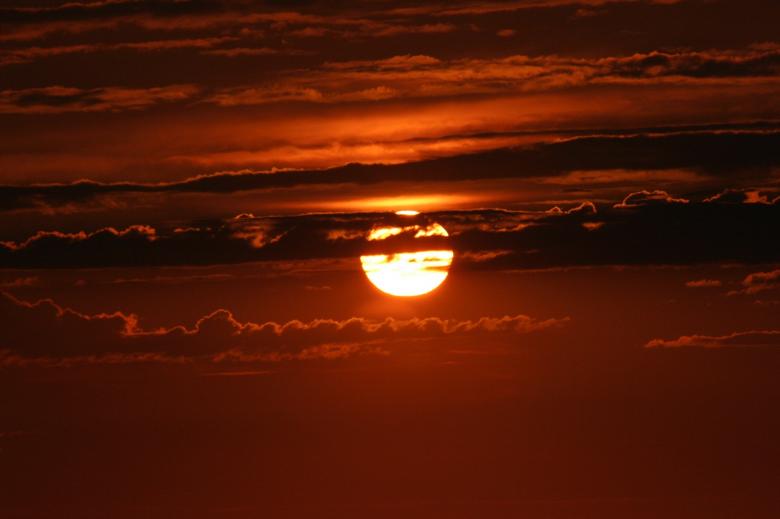 Free stock image of Sunset created by Pixabay