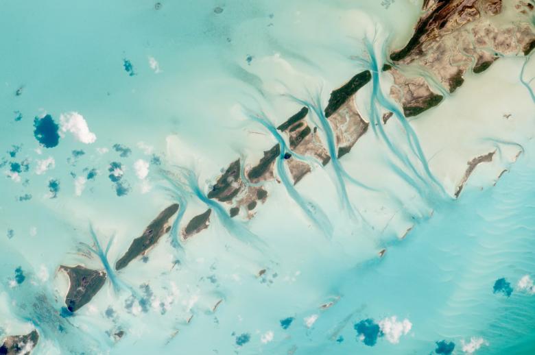 Free stock image of View from Space created by Pixabay