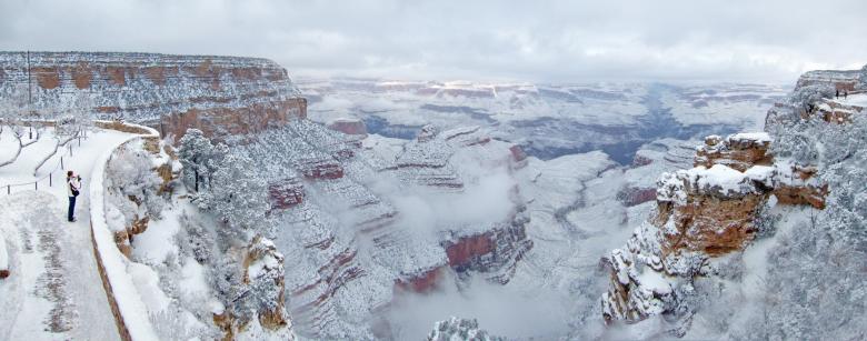 Free stock image of Grand Canyon created by Pixabay