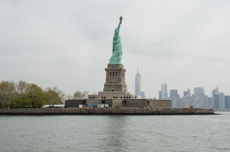 Free stock image of Statue of Liberty created by Pixabay