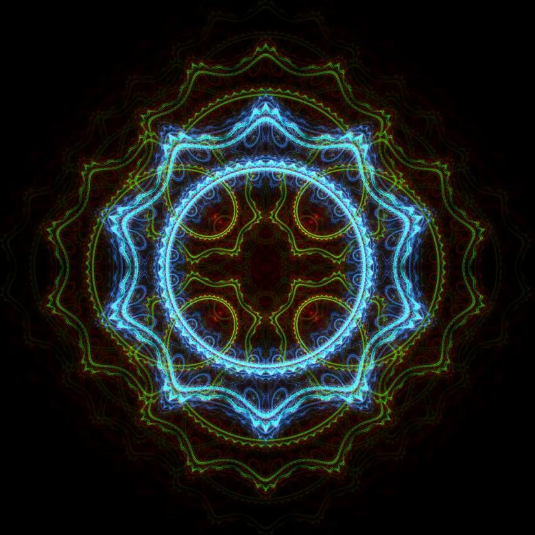 Free stock image of Julia Fractal Art created by Pixabay
