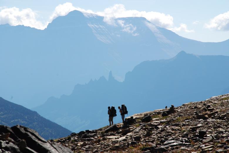 Free stock image of Hiking on the Mountains created by Pixabay
