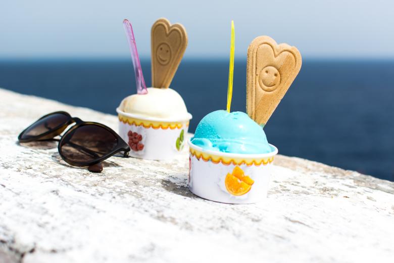 Free stock image of Smurf Ice Cream created by Pixabay
