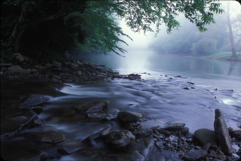 Free stock image of Flowing River created by Pixabay