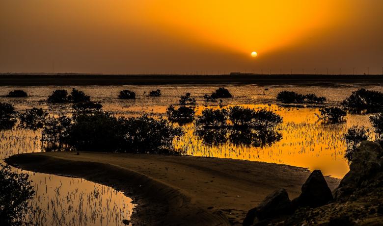 Free stock image of Sunset created by Pixabay