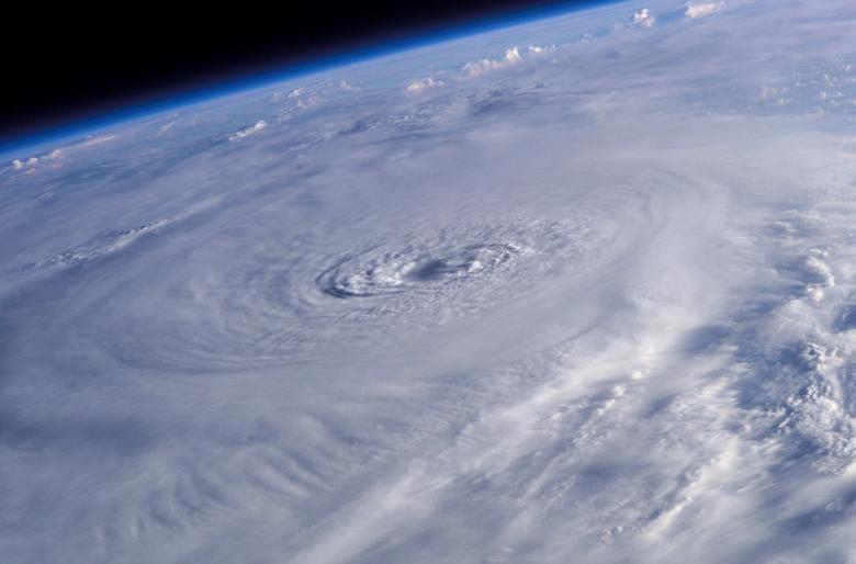 Free stock image of Hurricane Lili created by Pixabay