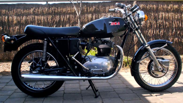 Free stock image of BSA Motorcycle created by Pixabay