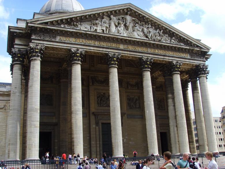 Free stock image of Pantheon Building created by Pixabay