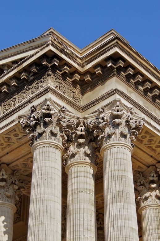 Free stock image of Pantheon Building created by Pixabay