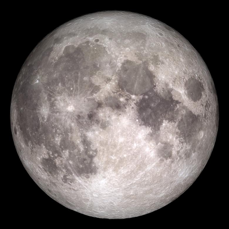 Free stock image of Full Moon created by Pixabay
