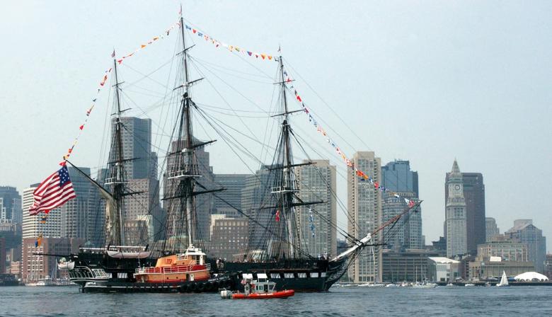 Free stock image of USS Constitution created by Pixabay