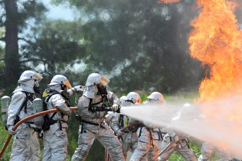Free stock image of Fire Fighters created by Pixabay