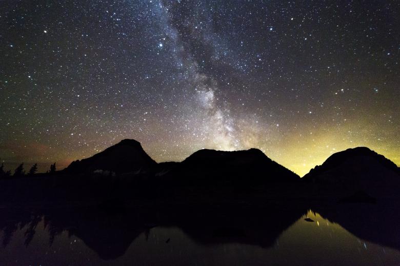 Free stock image of Milky Way created by Pixabay