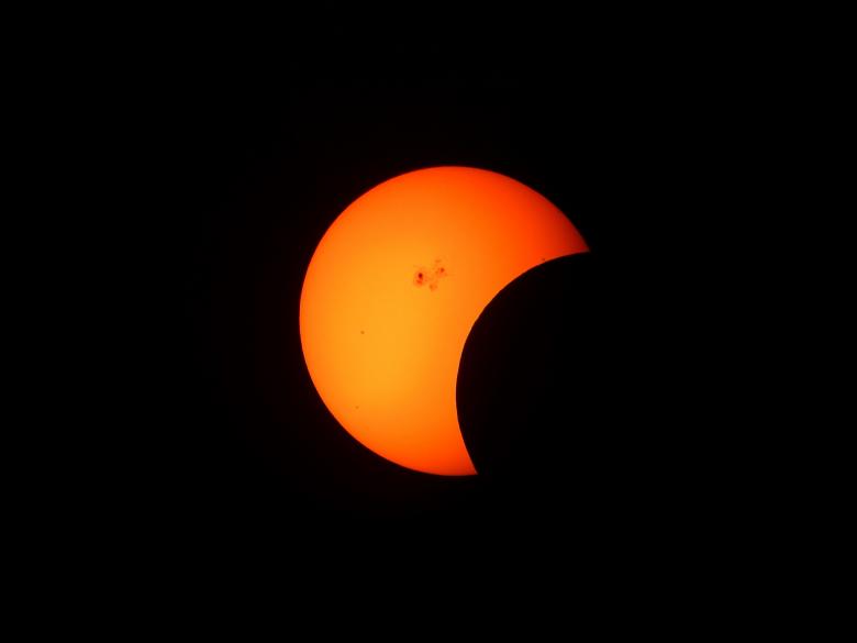 Free stock image of Partial Solar Eclipse created by Pixabay