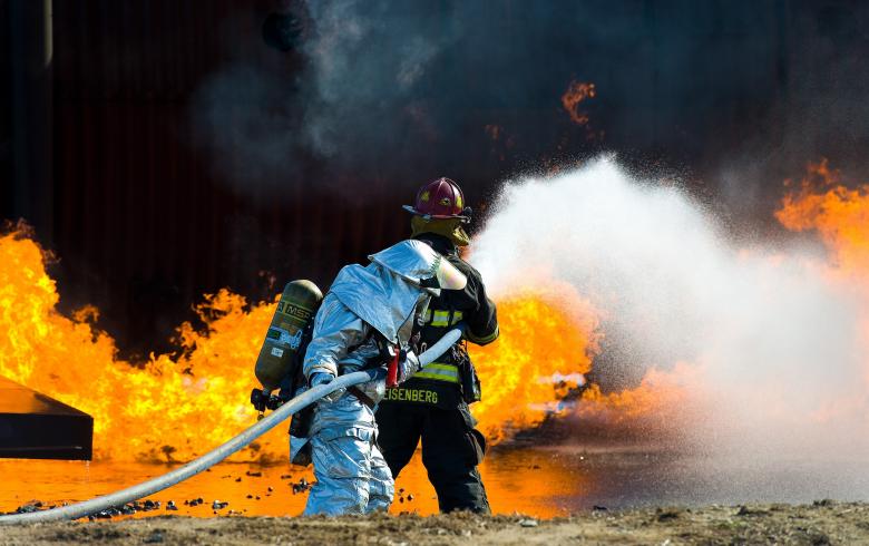 Free stock image of Firemen Training created by Pixabay