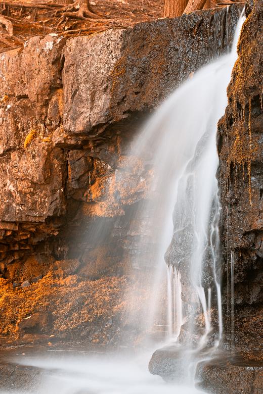Free stock image of Amber Falls - HDR created by Nicolas Raymond