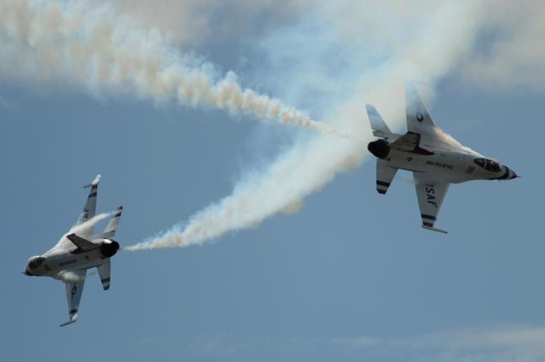 Free stock image of Airshow created by Pixabay