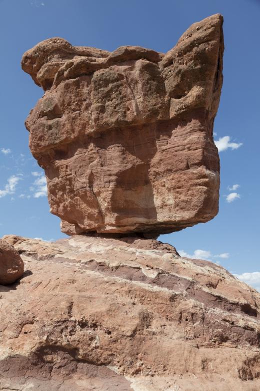 Free stock image of Balanced Rock created by Pixabay