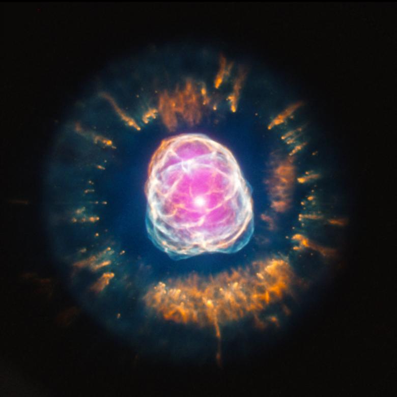 Free stock image of Clown Face Nebula created by Pixabay