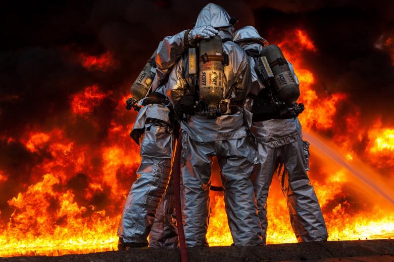 Free stock image of Fire Fighters created by Pixabay