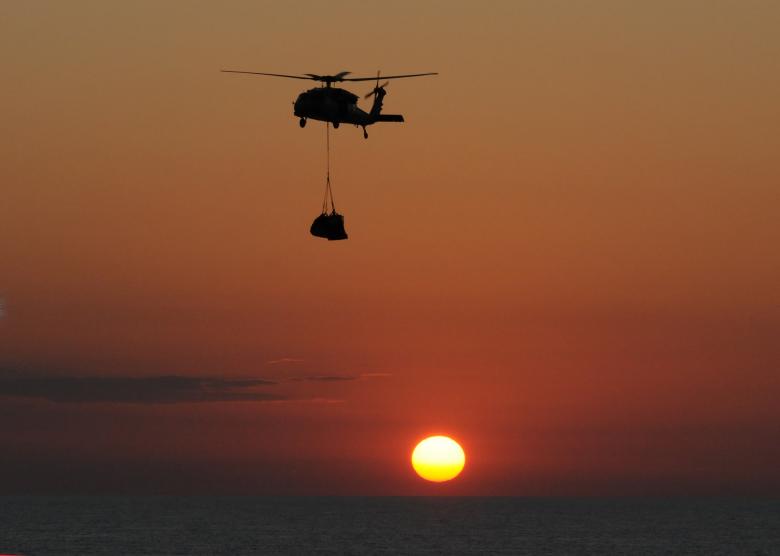 Free stock image of Sea Hawk Helicopter created by Pixabay