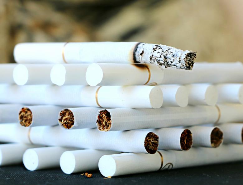 Free stock image of A bonfire of cigarettes created by svklimkin