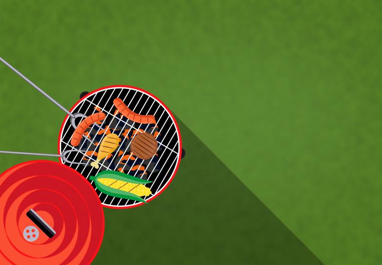 Free stock image of Barbecue Illustration created by Jack Moreh
