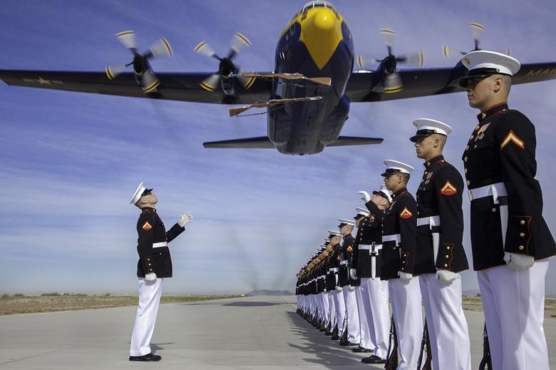 Free stock image of Silent Drill Platoon created by Pixabay
