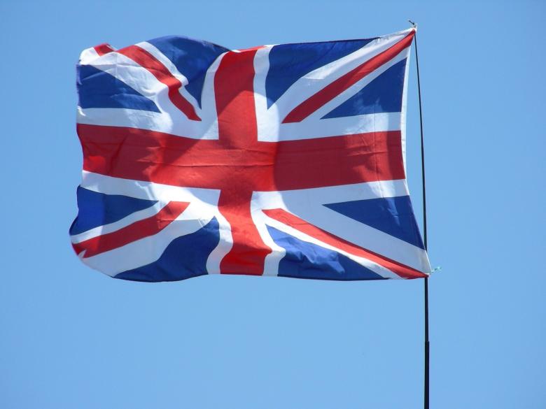 Free stock image of Union Jack created by Pixabay